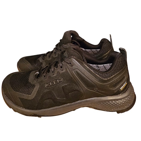 KEEN Konnectfit Waterproof Men's Hiking Shoes Black Size 7.5 Workwear Low Boot - Picture 7 of 11